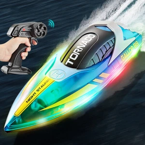 2.4GHz RC Speed Boat Remote Control High Speed Boat Waterproof Mini RC Boat Gift - Picture 1 of 15