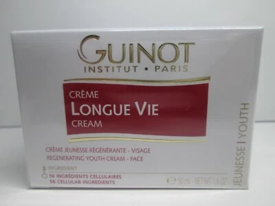 GUINOT CREMA longue vie crema 50 ml/1,6 fl. oz NUEVO Foto 1 de 3
