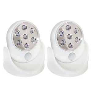 [2er Set] Lichtschutz Bewegungsaktiviert leistungsstarke LED Sicherheitslicht PIR Sensor - Bild 1 von 2