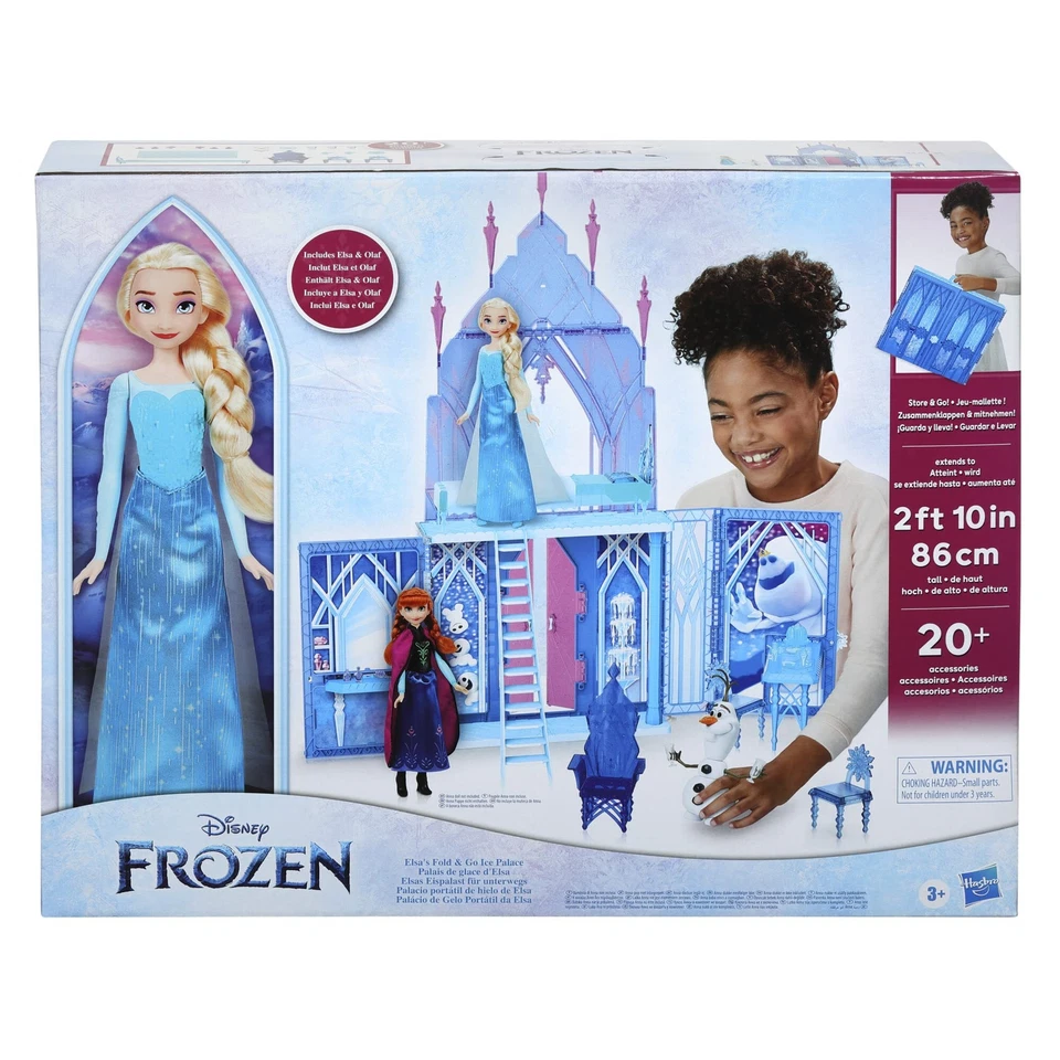 Hasbro Disney Frozen - Palazzo di Ghiaccio di Elsa Playset con Elsa e Olaf