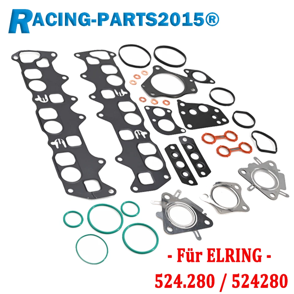 Ölkühler Dichtungssatz für MERCEDES W203 W204 W211 W639 OM642 Für ELRING 524281  - Bild 1 von 1