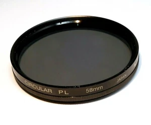 Kenko Circular C-PL Polar Polarizing 58mm filter made in Japan - Picture 1 of 8