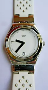 Swatch + Luxury Collection + Irony Medio + YLS412P Declive Blanche + Nuevo / - Picture 1 of 2