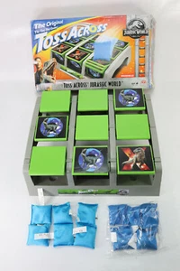 BIG BOX Mattel Jurassic World Toss Across Tic Tac Toe Family Game Only Used Once - Picture 1 of 6