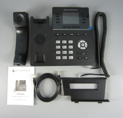 Grandstream GRP2624 8 Lines, 4 SIP Accounts, 2.8 in screen - New Open Box - Image 1 of 4