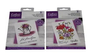 Crafters Companion 3 Stück Photopolymer Stempel Set Posten NEU - Bild 1 von 6