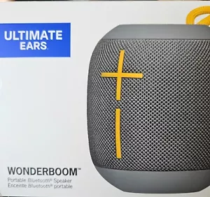 Ultimate Ears WONDERBOOM Wireless Portable Speaker - Stone Grey - 984-000844 - Picture 1 of 3