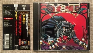 Y&T - Black Tiger (Rare Japan CD w/OBI) Polydor K.K. POCM-1984 - Picture 1 of 3
