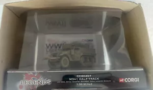 Corgi CC60407 M3A1 Half-Track Battle of the Bulge WWII Legends Model Military - Picture 1 of 5