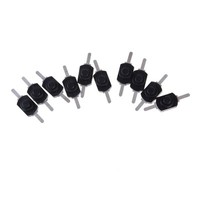 10X SS12D10 Vertical Slide Switch Toggle Switch 1P2T 3P Pitch 4.7MM F F