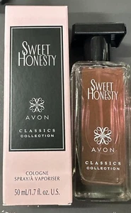 Avon Classic SWEET HONESTY Cologne Spray Perfume 1.7oz/FREE TRAVEL SPRAY - Picture 1 of 1