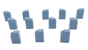 Accessorio serbatoio Heng Long Tamiya Taigen Torro 1/16 parte aggiuntiva USA Jerry Can x 12 - Foto 1 di 3