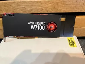 AMD FirePro W7100 8GB GDDR5 PCIe 3.0 x16 Video Graphics Card X38PC 4-DisplayPort - Picture 1 of 8