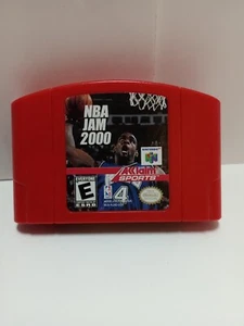 NBA Jam 2000 Nintendo 64 N64 - Cartridge Only - Authentic - Picture 1 of 4