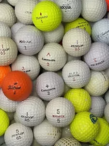 24 Classic Vintage Golf Balls Dunlop Commando Penfold Gift - Picture 1 of 1