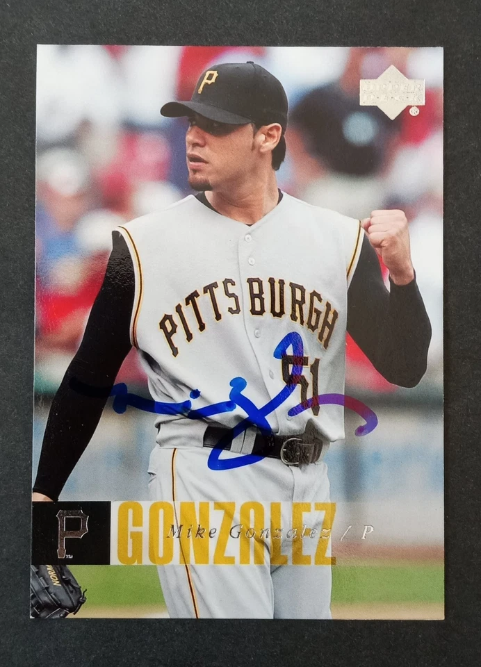 2006 Upper Deck SIGNED: Mike Gonzalez, PIRATES #757 - Image 1 of 1