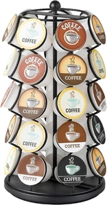 K Cup Holder – Compatible with K-Cups, Coffee Pod Carousel | 35 K Cup Holder, Sp - Picture 1 of 12