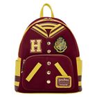 Loungefly Harry Potter Hogwarts Crest Varsity Jacket Mini Backpack NWT