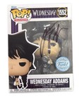 Jenna Ortega Signed Wednesday Addams "Funko POP 1552" AK29108 JSA COA