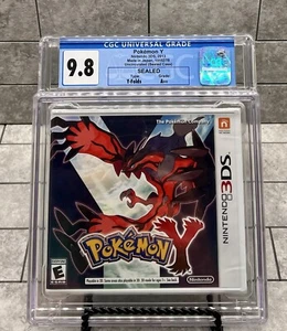 Pokémon Y CGC U9.8 A++ Nintendo 3DS Sealed Graded [101527B] - Picture 1 of 2