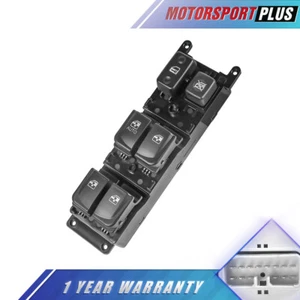 Interruptor de bloqueo de puerta de ventana eléctrica principal delantero izquierdo para Hyundai Sonata 2005-2007 - Imagen 1 de 12