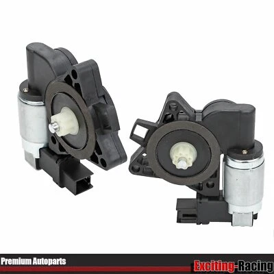 Juego de 2 piezas de motor elevador de ventana eléctrica delantero izquierdo y derecho para Mazda 3 6 CX-7 RX-8 CX-9 Foto 1 de 4