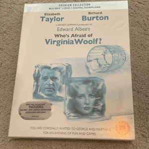 WHO’S AFRAID OF VIRGINIA WOOLF BLU-RAY PREMIUM HMV EDITION 1966 New Sealed - Picture 1 of 2