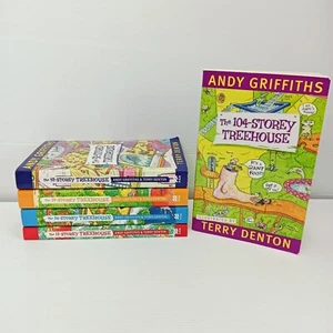 Andy Griffiths Treehouse Series books x 5  #13 26 39 52 104 Storey - Bild 1 von 11