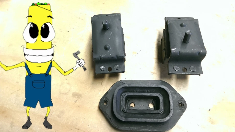 Kit de montagem de motor e transmissão para Cadillac Deville com motor 7.7L 472 1968-74 - Imagem 1 de 4