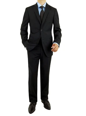 Salvatore Exte Para Hombres 2 Botones Dos Piezas Traje Calce Moderno Chaqueta Blazer Con Foto 1 de 4