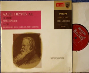 Heynis. Brahms (Alto Rhapsodie) + Bach. Philips Hi-Fi stereo 836 233 (10"). NM - Picture 1 of 1