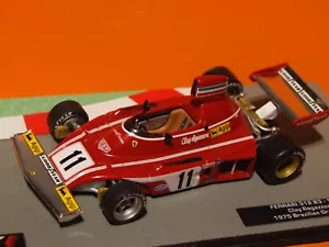 1975 Formula 1 Clay Regazzoni Ferrari 312 B3 1:43 Scale - Picture 1 of 3