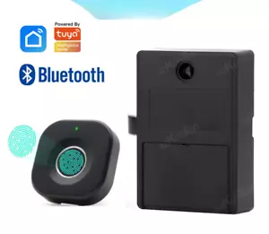 New Smart Home Cabinet Drawer Lock Biometric Fingerprint Digital Electronic Lock - Picture 1 of 15