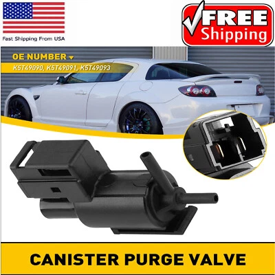 Solenoide de purga de bote de vapor K5T49093 se adapta a Mazda 6 MPV Protege5 RX8 EE. UU. Foto 1 de 4