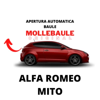 MOLLEBAULE KIT MOLLE APERTURA AUTOMATICA BAULE ALFA MITO - Imagen 1 de 4