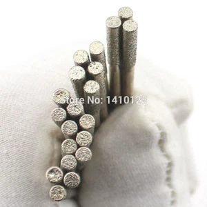 Lapidary Diamond Drill Bits 2.5mm Carving Burrs for Dremel Pack of 30Pcs - Bild 1 von 8