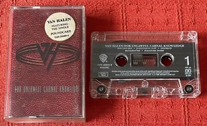VAN HALEN - UK CASSETTE TAPE - FOR UNLAWFUL CARNAL KNOWLEDGE - STICKERED CASE - Picture 1 of 5