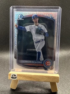 2025 Bowman Chrome - Prospects Wilfri De La Cruz 1st Bowman Mega Mojo #BCP-209 - Bild 1 von 2