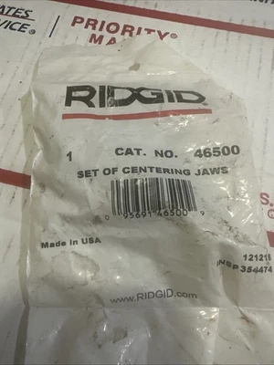 Ridgid 46500 E631 300 Power Drive/535 Threading Machine Rear Centering Jaw Set - Image 1 of 2