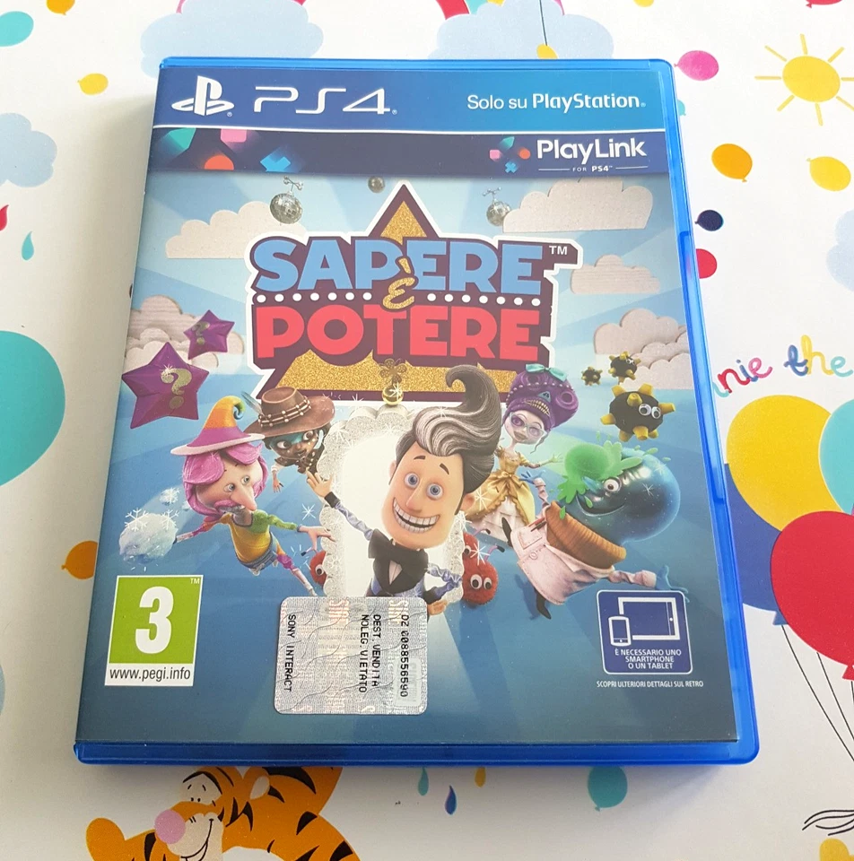 SAPERE E' POTERE GIOCO SONY PLAYSTATION PS4 PAL ITA 🇮🇹 OK SU PS5 ✅ SFIDA QUIZ - Immagine 1 di 4