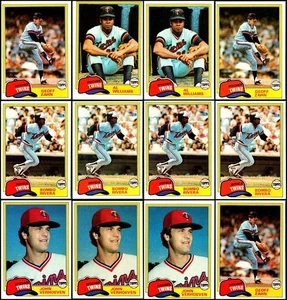 1981 Topps Minnesota Twins (118) Card Lot - RARE TREASURE - Picture 1 of 20