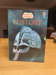 Sealed Usborne Beginners History 10 Books Collection Box Set Stone Age, Iron Age - Picture 1 of 6