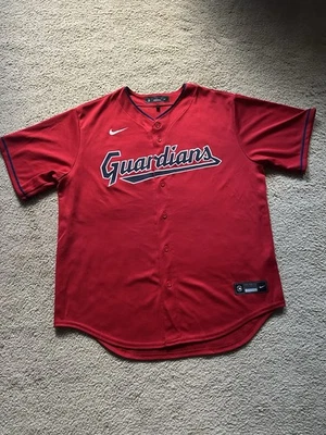 Nike Cleveland Guardians Cool Base Jersey Mens XL - Image 1 of 4