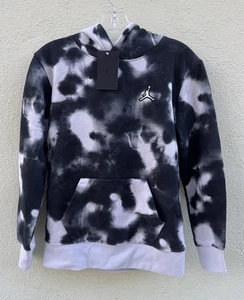 Jordan Hoodie Boy’s Air Nike Jacket Essentials Smoke Gray Pullover Sz Large NWT - Picture 1 of 6