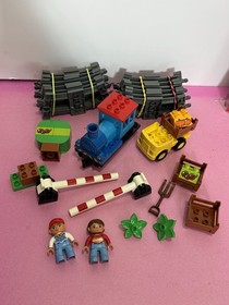 LEGO Duplo: 10810 Push Train Retired! 🚂 Duplo Track System 41 Pcs