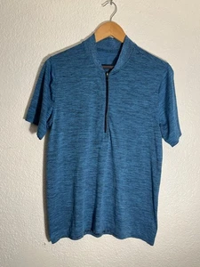 Lululemon Men’s Blue Short Sleeve 1/4 Zip Athletic Shirt Size M - Bild 1 von 15