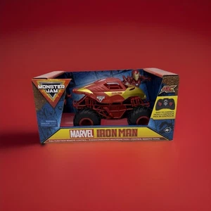 Monster Jam Marvel Iron Man RC Monster Truck Full Function Remote Control New - Picture 1 of 4