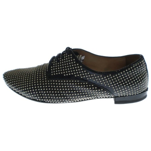 Mocassini con borchie Miumiu Miu scarpe eleganti in pelle 34 1 2 neri donna usati d576b192