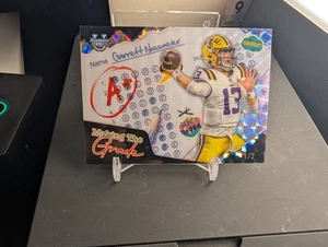 Garrett Nussmeier Negro Geométrico/2 Haciendo El Grado 2024 Bowmans Mejor Cromo U - Imagen 1 de 2