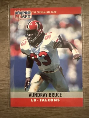 Aundray Bruce 1990 Pro Set #30 Atlanta Falcons - Image 1 of 2